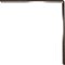 Ekena Millwork Hamilton Steel Bracket, Antiqued Bronze 2"W x 14"D x 14"H BKTM02X14X14HAABZ - alternate 9